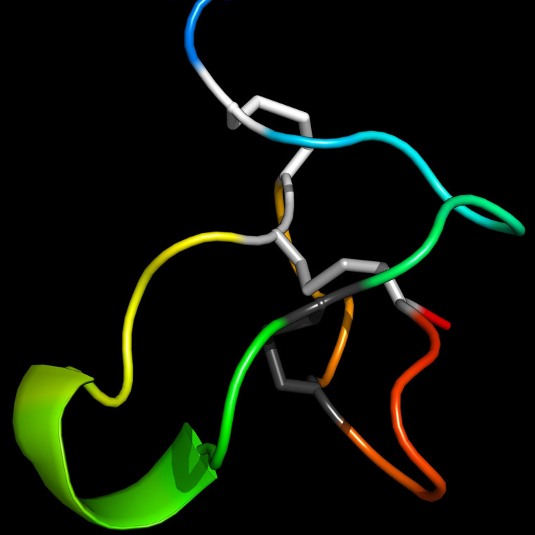NMR structure of U5-Sth1a