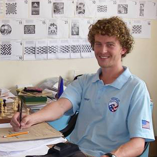 Parker Lewis BA '08 (photo from his blog, Paka in Afrika)