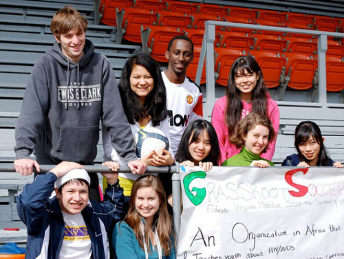During the 2011 event, Third-Culture Kids (TCKs) volunteered to run the Lose the Shoes soccer tournament, a fundraiser for AIDS awareness...