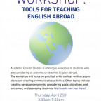 Workshop: Teaching Abroad