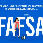 2024-25 FAFSA available in December