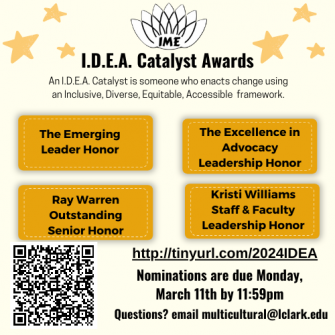 Flyer for IDEA Catalyst Awards