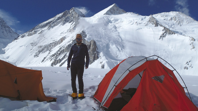Camp 1 on Gasherbrum II, Gilgit-Baltistan, Pakistan
