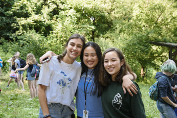 Students at Tryon Life Community Farm, 2019