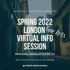 Spring 2022 London Fine Arts Virtual Info Session