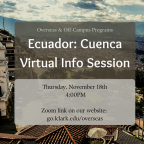 Ecuador: Cuenca Virtual Info Session