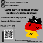 Year of Study in Munich Info Session