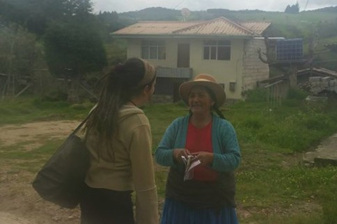Mayana Bonapart, Ecuador, Las Compañeras del Campo (The Companions of the Countryside)