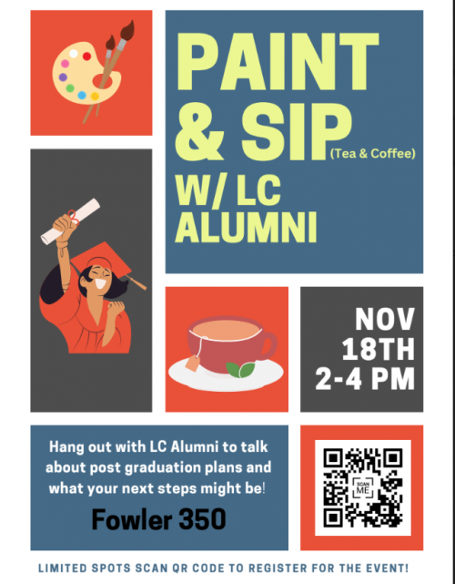 Paint and Sip with Alumni