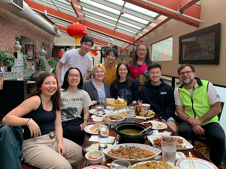 Chinese students celebrate end of the year!