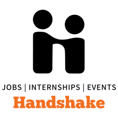 Jobs. Internships. Events. Handshake.