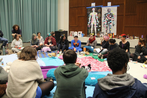 Queer students at Gresham High School facilitate a roundtable on revolutionary self-care.