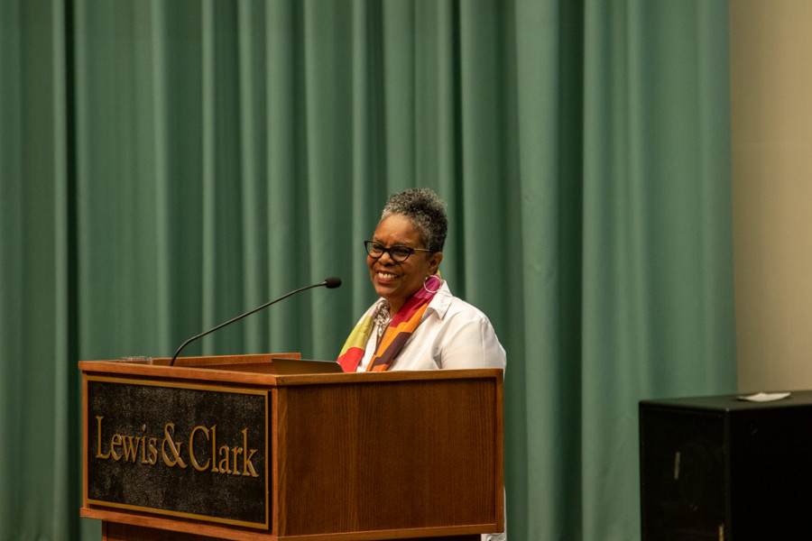 Keynote speaker Dr. Dána-Ain Davis