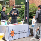 Student Engagement table at SEE Fair