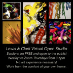 Art Therapy Virtual Sessions Poster