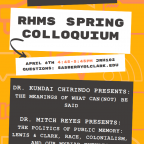 RHMS spring colloquium event