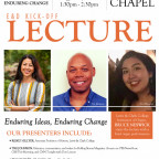 Flyer from the fall 2019 E&D kick-off lecture.