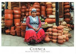 Market Cuenca pots