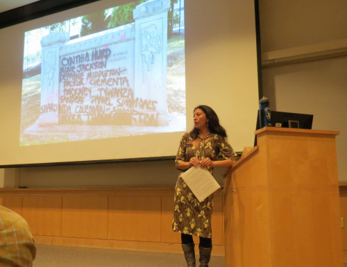 Reiko Hillyer, assistant professor of History and Ethnic Studies faculty presents “Trouble in Charlottesville: Confederate Memorial...