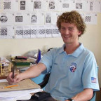 Parker Lewis B.A. '08 (photo from his blog, Paka in Afrika)