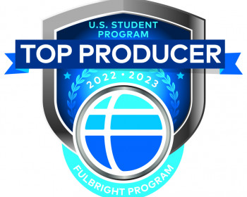 Fulbright Student Program Top Producer badge