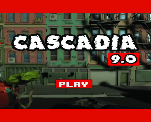 Cascadia 9.0 video game graphic thumbnail