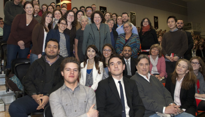 U.S. Supreme Court Associate Justice Sonia Sotomayor visits law school