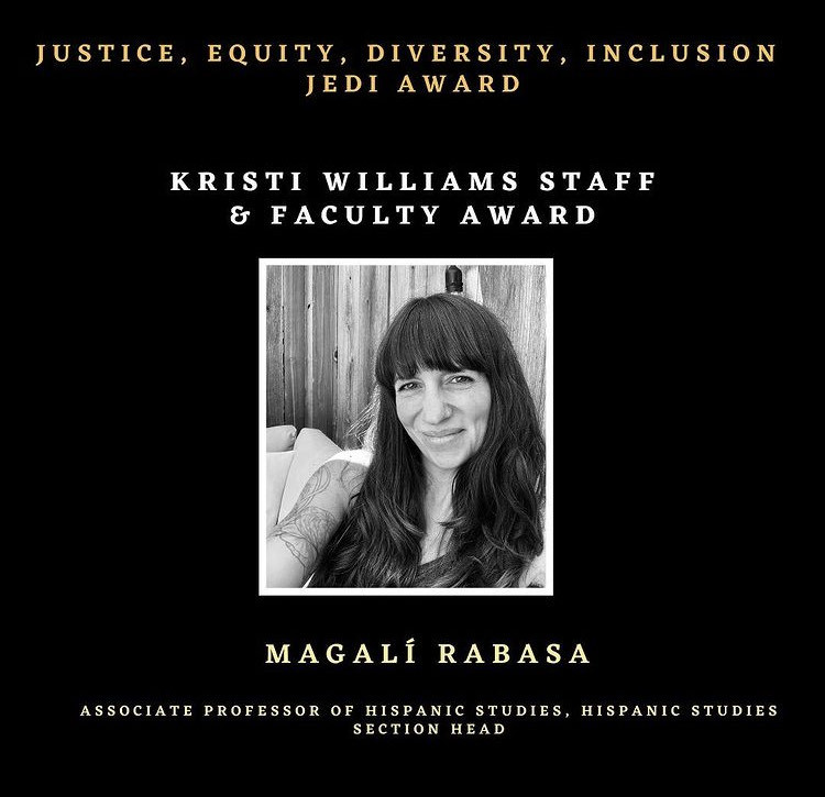 Magali Rabasa wins Kristi Williams award