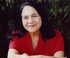 Dolores C. Huerta, the co-founder (with César Chávez) of the United Farm Workers of America (UFW) and president of the Dolores Huerta F...