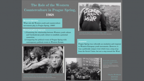 Charlie Wolforth: The Role of the Western Counterculture in Prague Spring, 1968