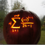 A very smart pumpkin!