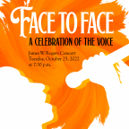 Face to Face: A Celebration of the Voice, James W. Rogers Concert October 25, 2022